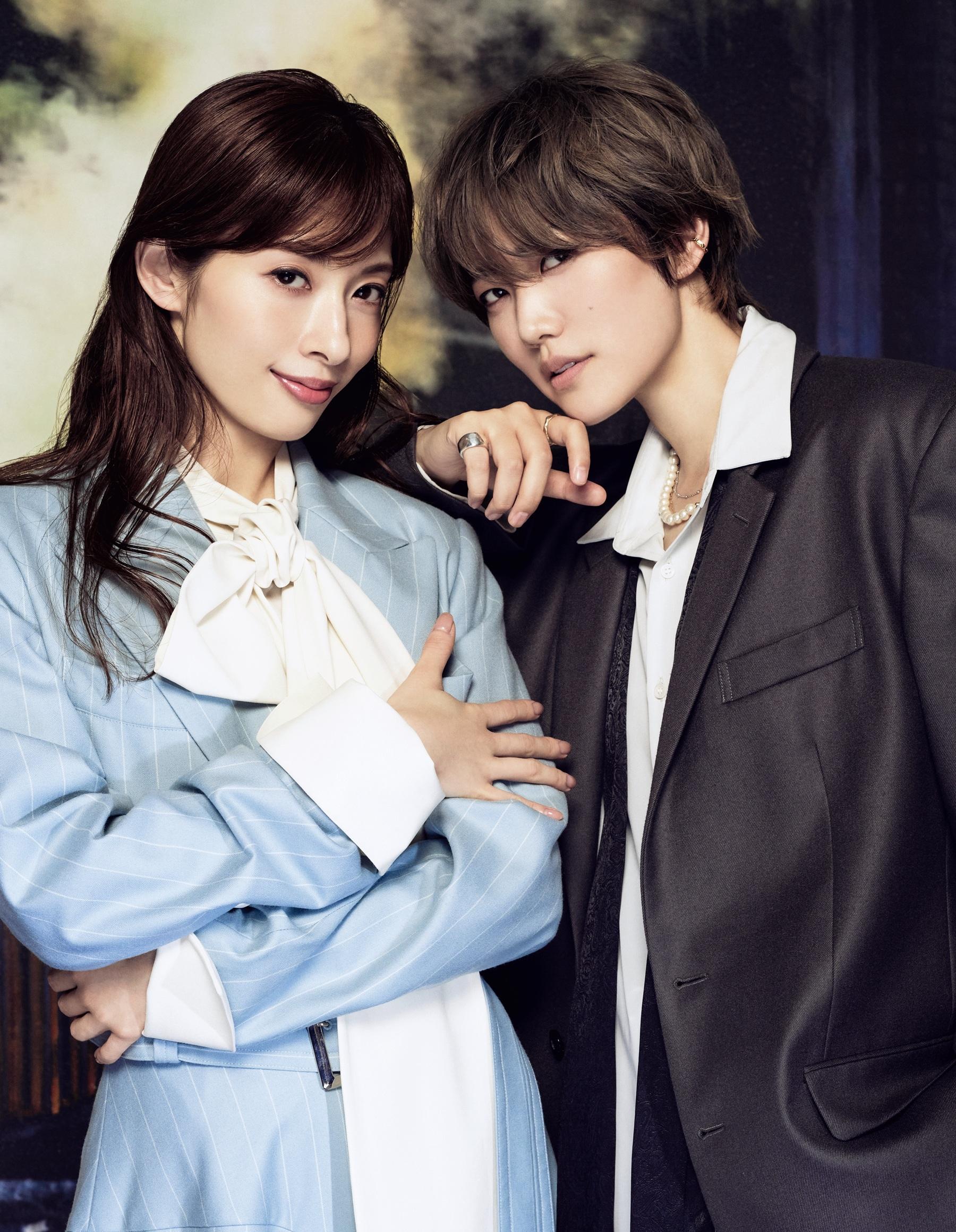 宝塚歌劇団の同期! 明日海りお&七海ひろき、甘美なる競演に迫る。